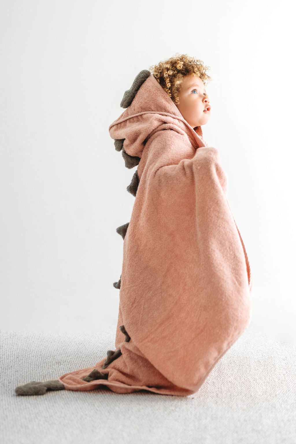 100% Organic Baby Hooded Towel (With Bow)