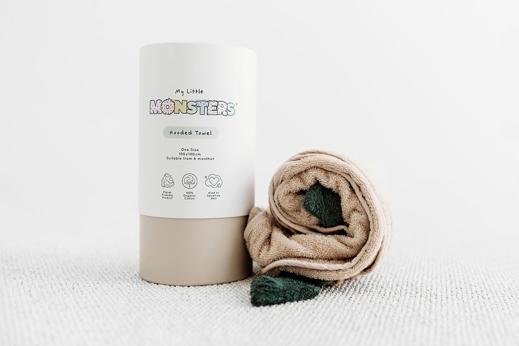 100% Organic Baby Hooded Towel